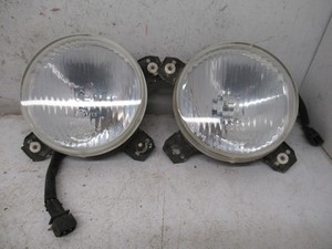 VW MK2  GTI HELLA INNER FOG LIGHTS QUAD ROUND INNER LIGHTS 91-92 GTI 16V 8V OEM
