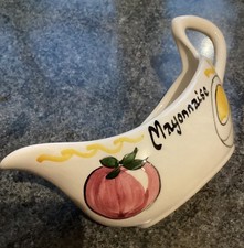 Toni Raymond Pottery Mayonnaise Hand Painted Jug