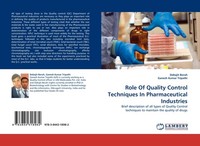 Role Of Quality Control Techniques In Pharmaceutical Industries Debajit Borah