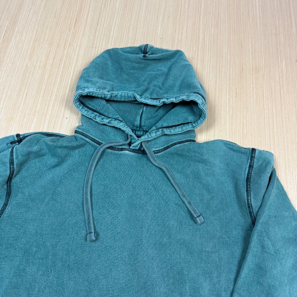 Lucky Brand Vintage y2k Sudadera con Capucha Marihuana Olla Hoja Hippie Stoner XL Centro Comercial Gótico Foto 3 de 4