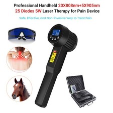 5W Professional Infrared Cold Laser Light Therapy for Pain Relief 808 905nm