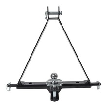 3-POINT LINKAGE TOW HITCH Compact Tractor Mounted Towing Cat 1 Triangle Pin