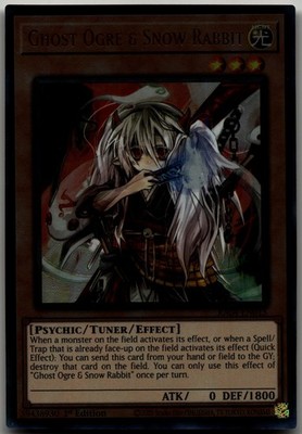 Ghost Ogre & Snow Rabbit (PUR) Prismatic Ultimate Rare Quarter Century Stampede