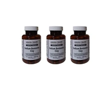 360 Sodium Bentonite Clay Capsules 1000 mg - Detox, Gut Health, Cleanse Toxins