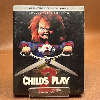 Childs Play 2 (4K/Blu-ray, 2022 Collectors Edition) chucky horror Brad Dourif