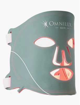 Omnilux Men Medical-Grade Anti-Aging LED Light Therapy Device Mask - NEW IN BOX