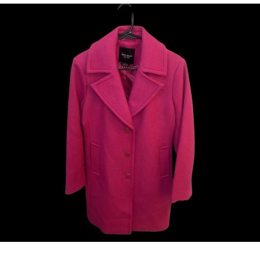 Kate spade new york コート　ピンク　厚手 kate spade new york Pink Coats, Jackets & Vests for Women for sale