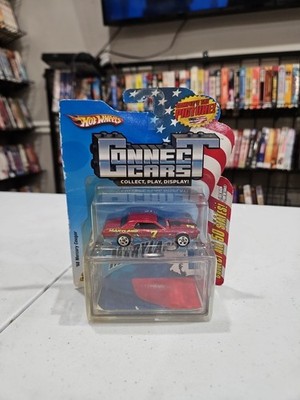 1/64 HOT WHEELS CONNECT CARS MARYLAND 1968 MERCURY COUGAR #7 RED