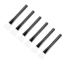 Silicone Epoxy Brushes White Applicator DIY Brush, Pack of 6