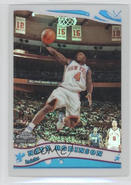 2005-06 Topps Chrome Refractor 43/999 Nate Robinson #193 0b9