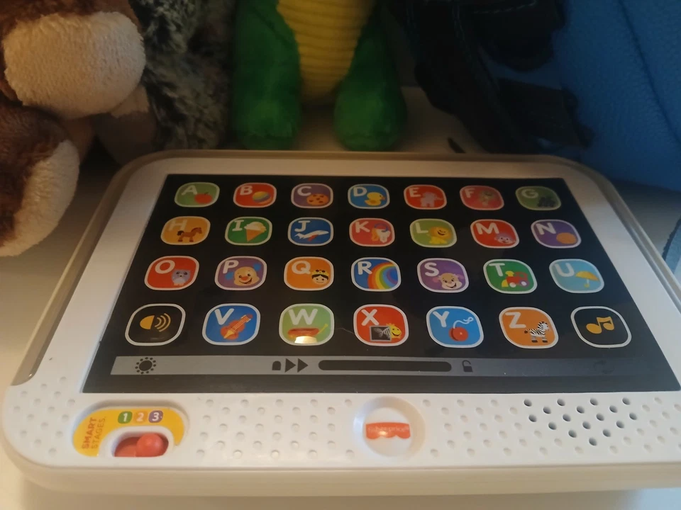 Lote de juguetes* Incluye tableta para bebé Fisher Price GRIS edades 1 a 3 años lote de 6 piezas INL#420 Foto 3 de 4