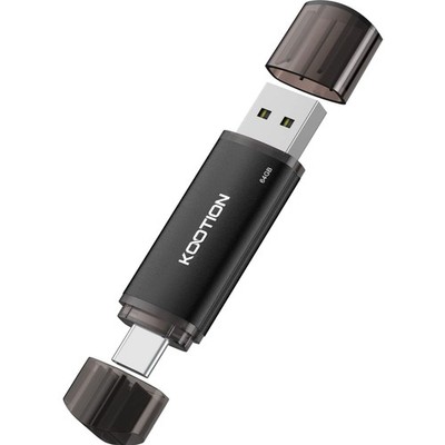 USB Stick 64GB, USB C OTG Flash Laufwerk, 2-in-1 Speicherstick, Daten-Transfe...