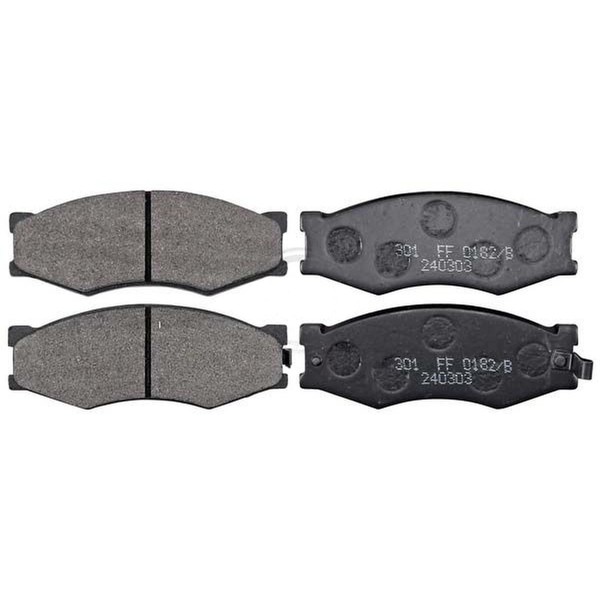 Bremsbelagsatz Mit VerschleißWarnung 17 Mm A.B.S. FüR U.A. Nissan Vanette-image