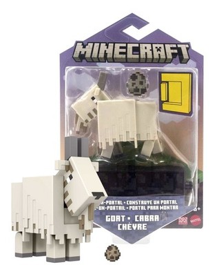 Minecraft Build A Portal Goat 3.25'' Action Figure New in Package