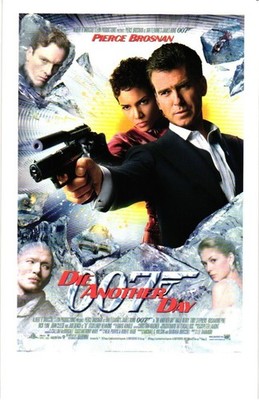 Postcard Pierce Brosnan US Poster for James Bond 007 Film Die Another Day
