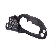 Black Right Hand Ascender Rock Climbing Tree Arborist Rappelling 4KN Tension