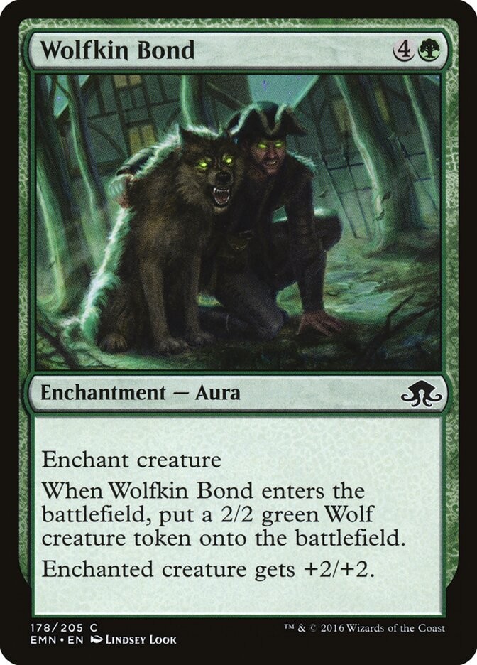 Wolfkin Bond (178) Eldritch Moon EMN MTG Magic