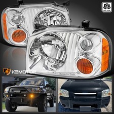 Fits 2001-2004 Frontier Base Xe Headlights Lamps Replacement Leftright 01-04 Fits 2001-2004 Frontier Base Xe Headlights Lamps Replacement Leftright 01-04