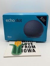Amazon Echo Dot 5th Generation C2N6L4 Blue Bluetooth Smart Speaker With Alexa