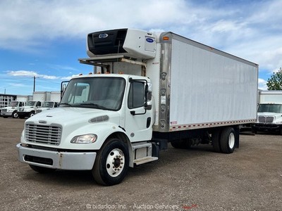 2019 Freightliner M2 106 26' Cargo Van Box Truck Reefer Ramp A/T Cummins bidadoo
