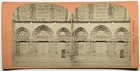 France Cathedral De Chartres Portal Royal Photo c1870 Stereo Vintage Album