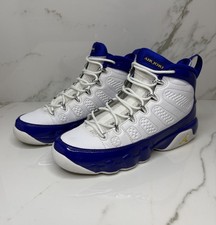Nike Air Jordan 9 Retro Kobe Bryant PE Lakers bianco/viola 5,5 anni giovani 302359-121