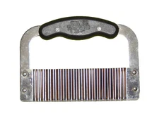 PAMPERED CHEF Crinkle Cutter #1063 Wavy Vegetable French Fry Potato Slicer Chopp