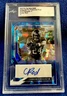 CHRIS RODRIGUEZ Jr. 2022 PRO SET METAL BLUE ICE CRYSTAL ROOKIE AUTO CARD RC 1/1