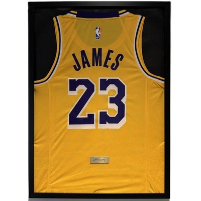 Los Angeles Lakers Lebron James Jersey Framed, Lebron James Shirt Framed