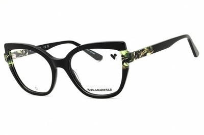 KARL LAGERFELD KL6132-013-54 Eyeglasses Frame Size 54mm 19mm 140mm BLACK Women 8