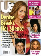 Denise Richards Signed Autographed Us Weekly Magazine