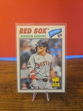 2026 Topps Heritage Baseball SP Nickname # 86 RC Roman Empire (Anthony) Red Sox