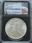 1986 S American Silver Eagle NGC MS70 FYOI Cabral RARE FIRST YEAR KEY DATE GEM!!