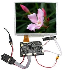 VGA AV LCD Controller Board 10.4" A104SN03 800x600 4:3 LCD Screen