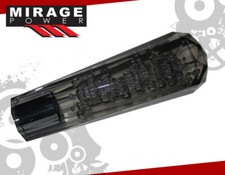150mm 6 Diamond Bubble Shift Knob Mt Gear Shifter Black For Nissan Subaru Honda