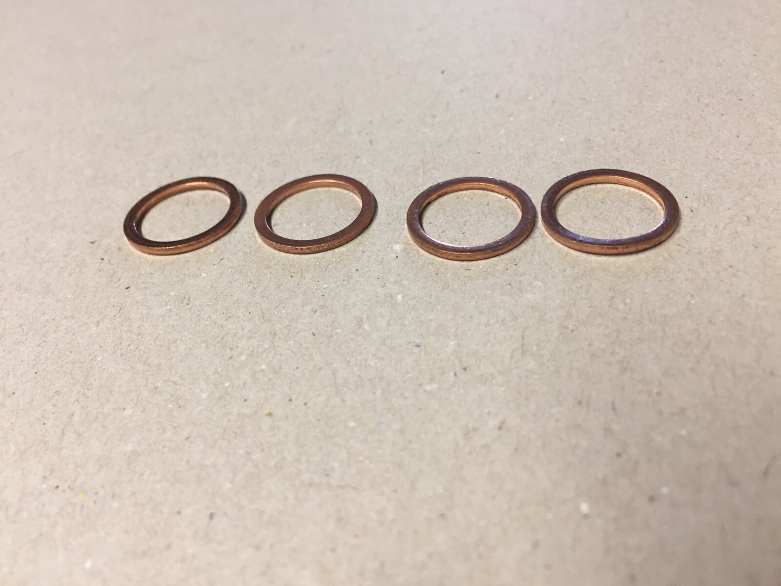 Sierra Sapphire Cosworth 4x4/2wd/ Fuel Filter Copper Sealing Washers X4