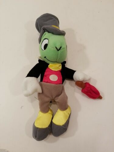 Walt Disney World Jimminy Cricket Plush Bean Bag Toy 8" - Picture 4 of 7