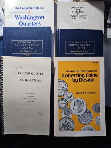 Original  book Of United States Coins  (Lot Of 6)  (CB#19)