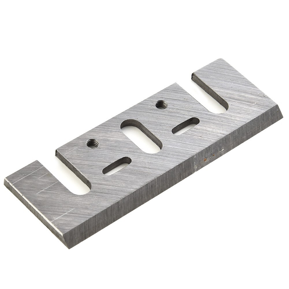 2x 82MM HSS Power Tool Part RESHARPENABLE PLANER BLADES FOR MAKITA