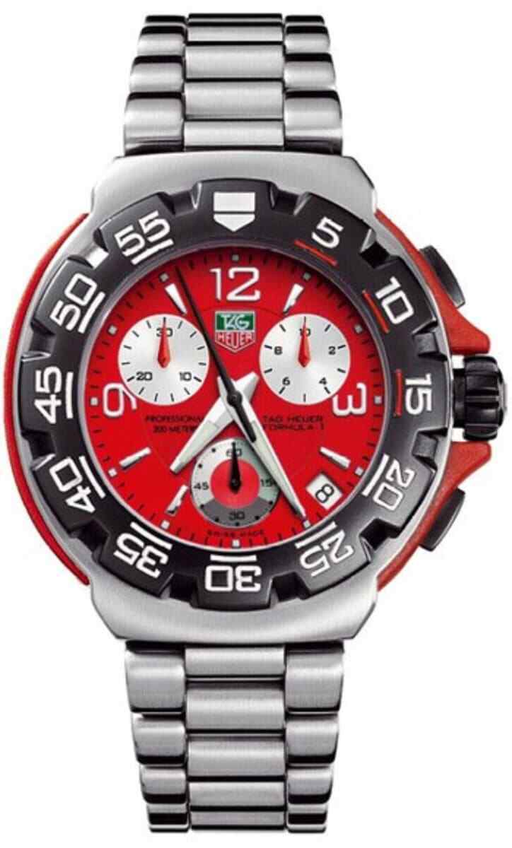 TAG HEUER FORMULA 1レッド TAG Heuer Formula 1 Chronograph - Steel - 43 mm | TAG Heuer US