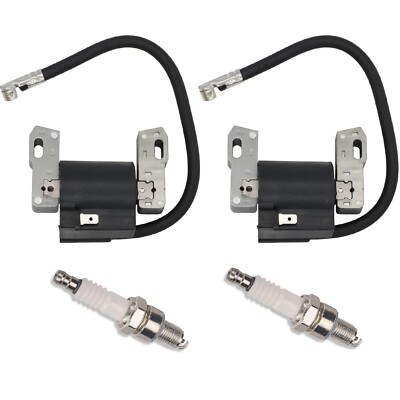 2Pcs Ignition Coil 592846 for Briggs Stratton Intek V-Twin 18-22HP Engine 843931