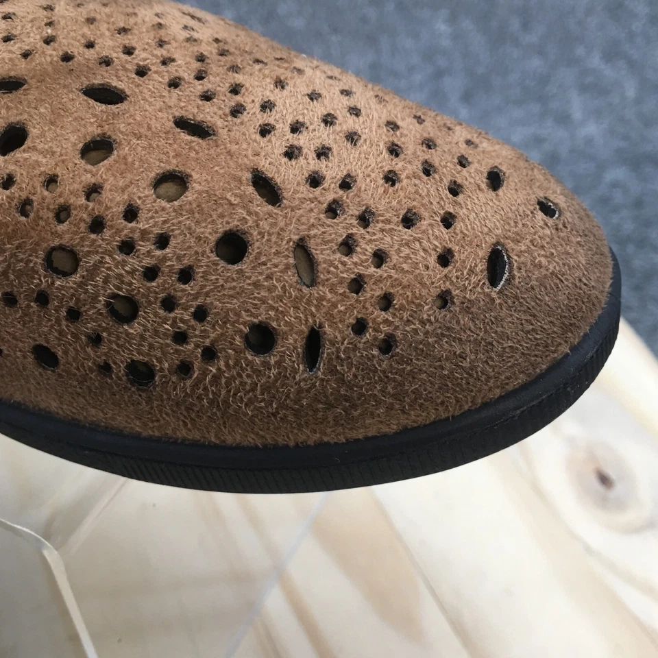 Botas Rouge Femininas 10 Chukka Marrom com Cadarço Perfurado Casual Conforto Biqueira Redonda - Imagem 4 de 4