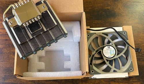 Thermalright AXP120-X67 Low Profile CPU Cooler with Quite 120mm TL-C12015, Used