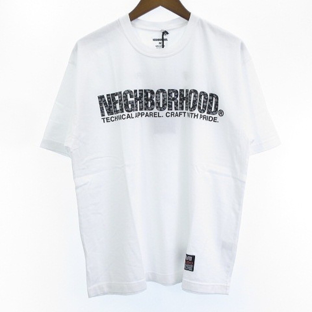 NEIGHBORHOOD SUBWARE TAG T-SHIRT SHORT SLEEVE WHITE M Used  