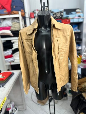 Bata Lederjacke Man Tgm Beige LLV1189