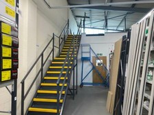 New Mezzanine Floor Staircase Mezz Floor Used Mezz Floor Steel Staircase