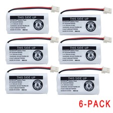 6x Cordless Phone Battery For AT T BT166342 BT162342 VTech 89-1347-01-00 USA