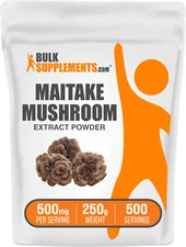 BulkSupplements Maitake Mushroom Extract Powder - 500mg per Serving