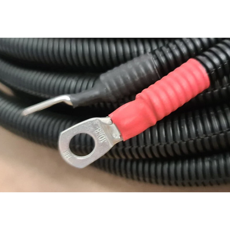 12/24v Lead 4 B&S x 7m 50a Anderson, Midi Fuse and Holder Cable Lugs, Split Tube — 第 3/3 张图片