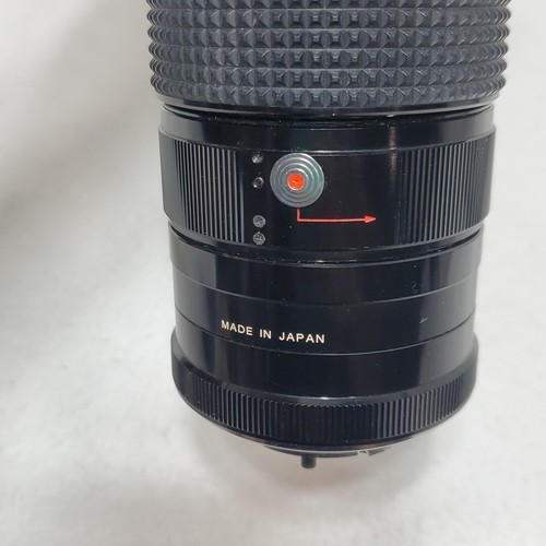 Hanimex Auto Zoom Macro 58 Camera Lens 75-300mm No 8107090 With Storage Case - Picture 11 of 12